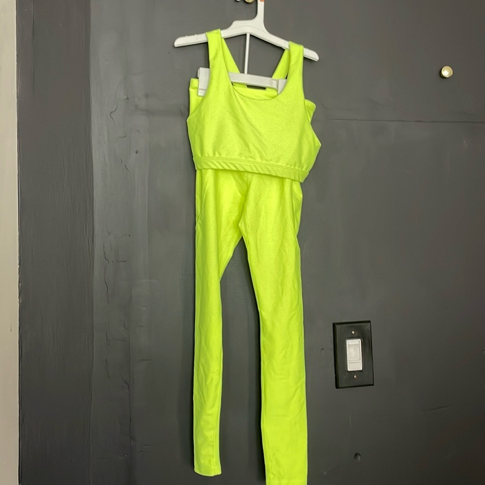 Never worn athletic outfits set